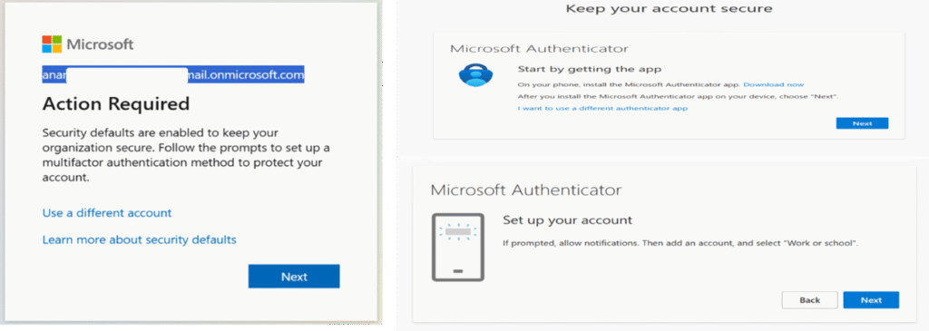 Unity Catalog Account Creation Process MS Authenticator 2
